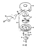 Rewind starter no. 590420a