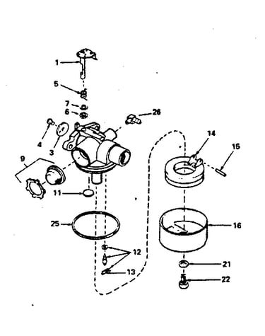 Carburetor no. 632388