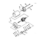 Craftsman 143374152 electric starter motor no. 34934 diagram