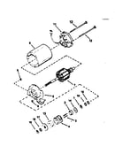 Electric starter motor no. 34934