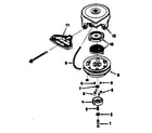 Craftsman 143796022 rewind starter no. 590630 diagram