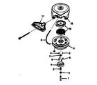 Craftsman 143796072 rewind starter no. 590630 diagram