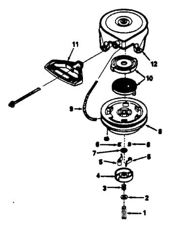 Rewind starter no. 590630