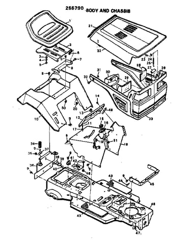 Body and chassis