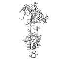 Craftsman 502255790 replacement parts engine mounting diagram
