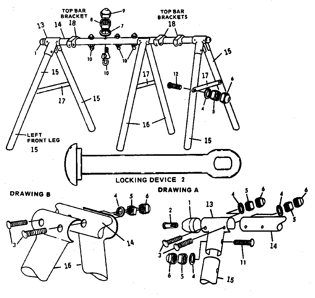 A-frame assembly