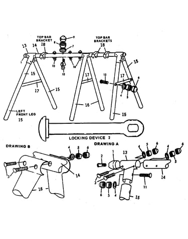 A-frame assembly