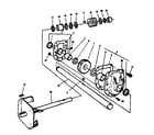 Craftsman 536886800 gear box repair parts diagram