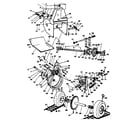 Craftsman 536886800 motor mount assembly repair parts diagram