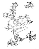 Auger housing assembly repair parts