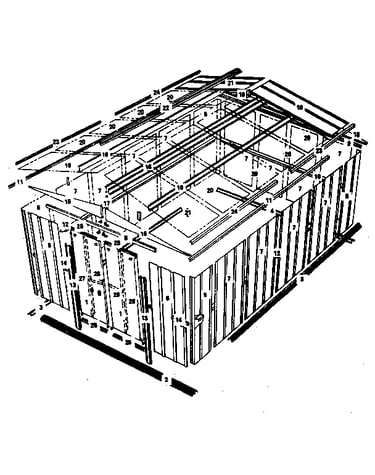 10' x 13' storage building