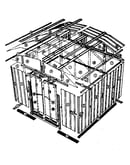 10' x 9' storage building