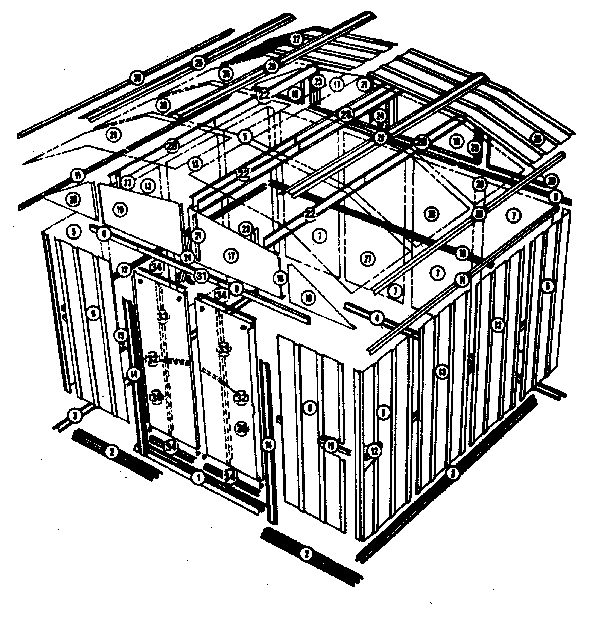10' x 9' storage building