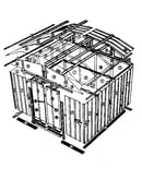10' x 9' storage building