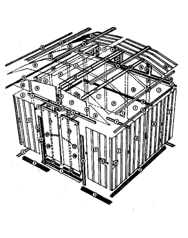 10' x 9' storage building