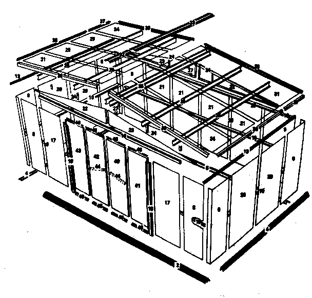 14'x9' storage building