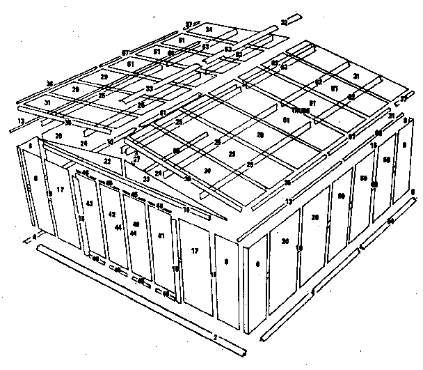 14'x16' storage building