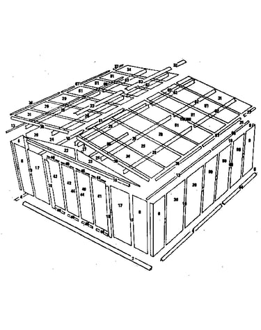 14'x16' storage building