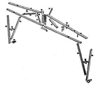 Sears 697688831 truss assembly diagram