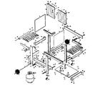 Kenmore 920100832 cart assembly diagram