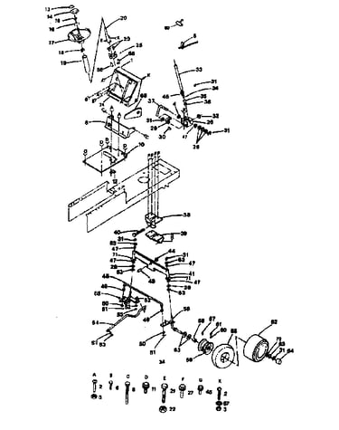 Steering and front axle