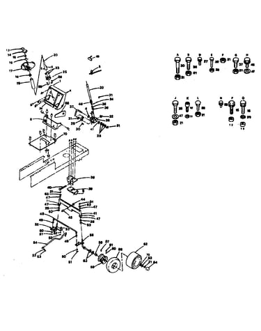 Steering and front axle