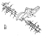 Craftsman 917299640 tine assembly diagram