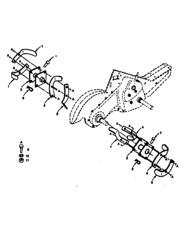 Tine assembly