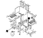 Kenmore 920108831 cart assembly diagram