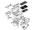 Kenmore 920108831 grill assembly diagram