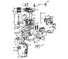 Briggs & Stratton 130200 TO 130299 (1908-01-1908-01 cylinder and crankcase diagram