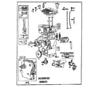 Briggs & Stratton 130400 TO 130499 (0102 - 0102) replacement parts diagram