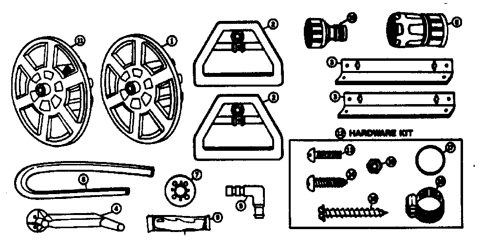 Hose reels