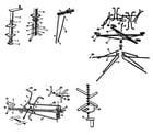 Henry 309(C696-242660) version 1 & 2 leg set diagram