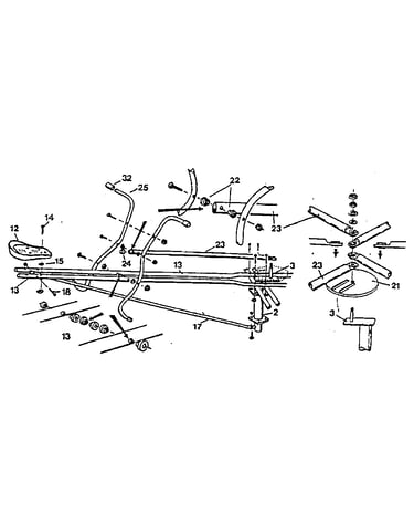 Version 4 seat support assembly