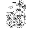 Craftsman 143354462 basic engine diagram