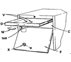 Craftsman 70618809 drawer and panel diagram