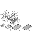 Bottom pan assembly and accessories