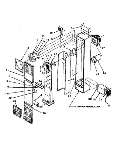 Cabinet and body assembly