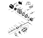 ICP NDOD084DF02 motor and pump assembly diagram