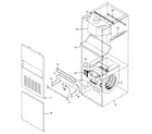 Kenmore 867761261 non-functional replacement parts diagram
