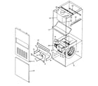 ICP NUGJ050DD02 upflow furnace diagram