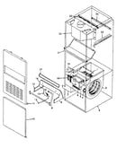 Upflow furnace