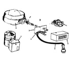 Kenmore 867762261 accessory power vent damper kit diagram