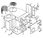 Kenmore 867814620 non-functional replacement parts diagram