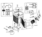 Kenmore 867814620 functional replacement parts diagram