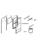 Replacement parts/ 3 section panel