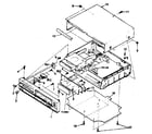 Sony CDP-550 cabinet diagram
