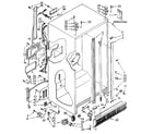 Kenmore 1068582730 cabinet parts diagram