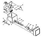 Kenmore 1068582770 freezer interior parts diagram